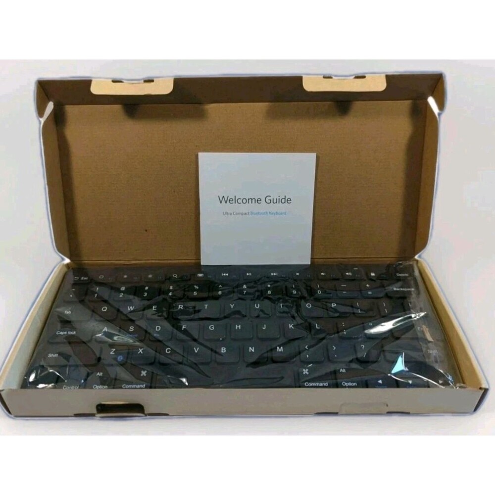 ANKER A7726 Ultra-Compact Bluetooth Keyboard Black "New Open Box, Never Used"